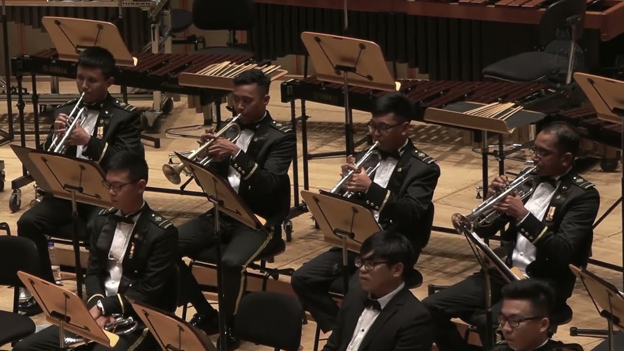 Percy Grainger - The Duke of Marlborough Fanfare / SAF Central Band • Bostock