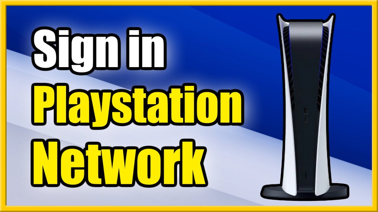 How to Sign Into Playstation Network on PS5 & Reset Password (Fast Tutorial)