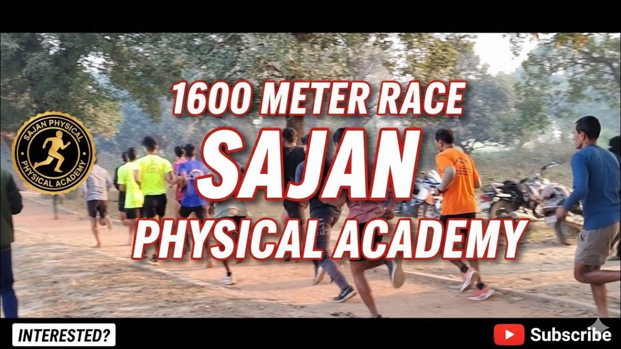 1600 m second Sunday ka test practice @indorephysicalacademy. @sajan_physical_academy 