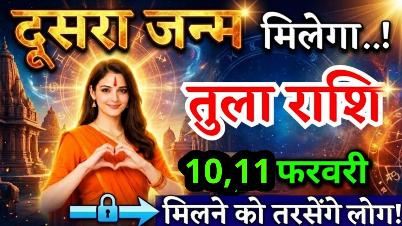 6, 7 फरवरी, तुला राशि वालों दूसरा जन्म मिलेगा, Tula Rashi, मिलने को तरसेंगे लोग