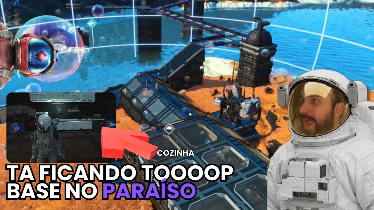 CONSTRUINDO A CASA NO PARAÍSO [SALA, COZINHA E LABORATÓRIO] NO MAN'S SKY