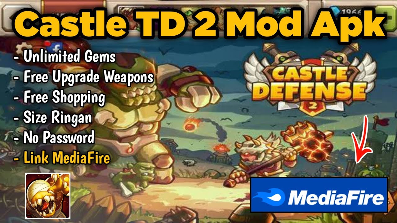 Download Castle Defense 2 Mod Apk (Unlimited Money) - Update Terbaru No Password