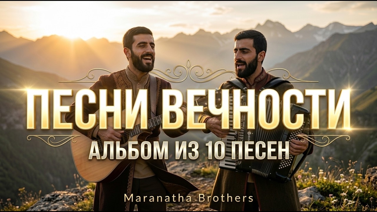 ПЕСНИ ВЕЧНОСТИ – Альбом из 1️⃣0️⃣ песен – Maranata Brothers 