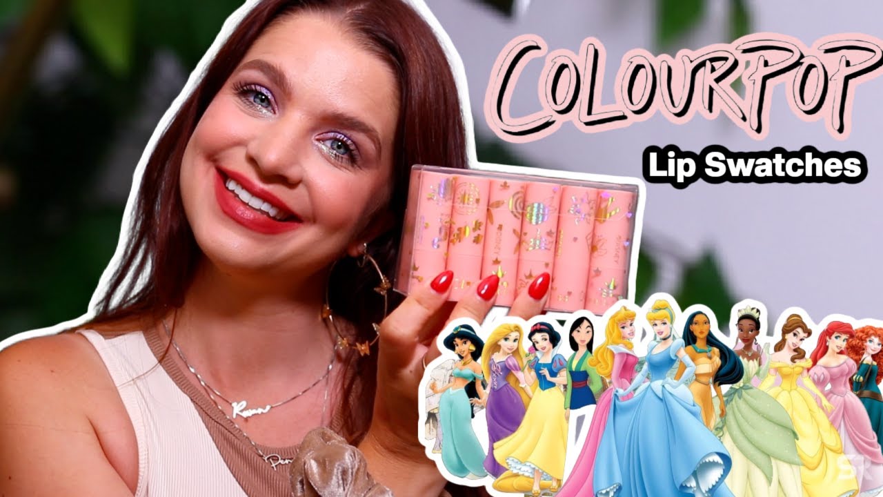 COLOURPOP TRUE LOVES KISS LUX LIPSTICK VAULT LIP SWATCHES
