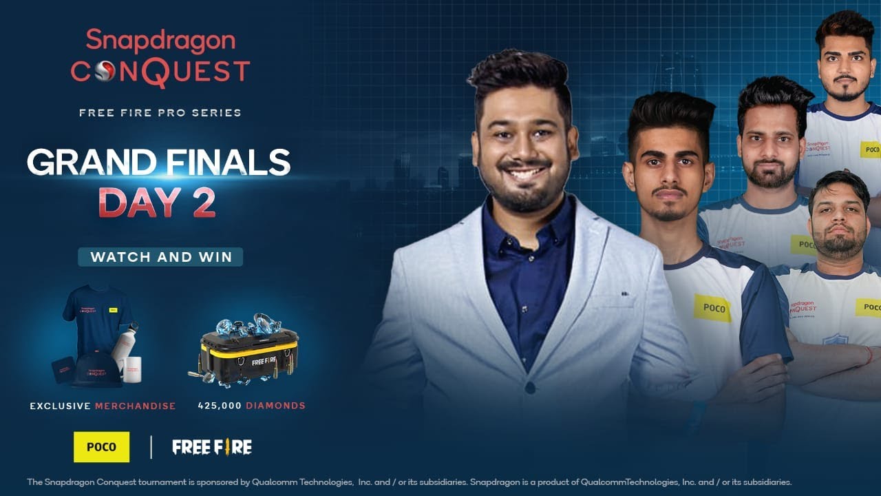 GRAND FINALS | SNAPDRAGON CONQUEST: FREE FIRE PRO SERIES  | DAY 2