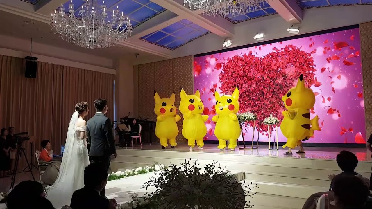 결혼식 축가 멜팅 피카츄 ㅋㅋㅋ