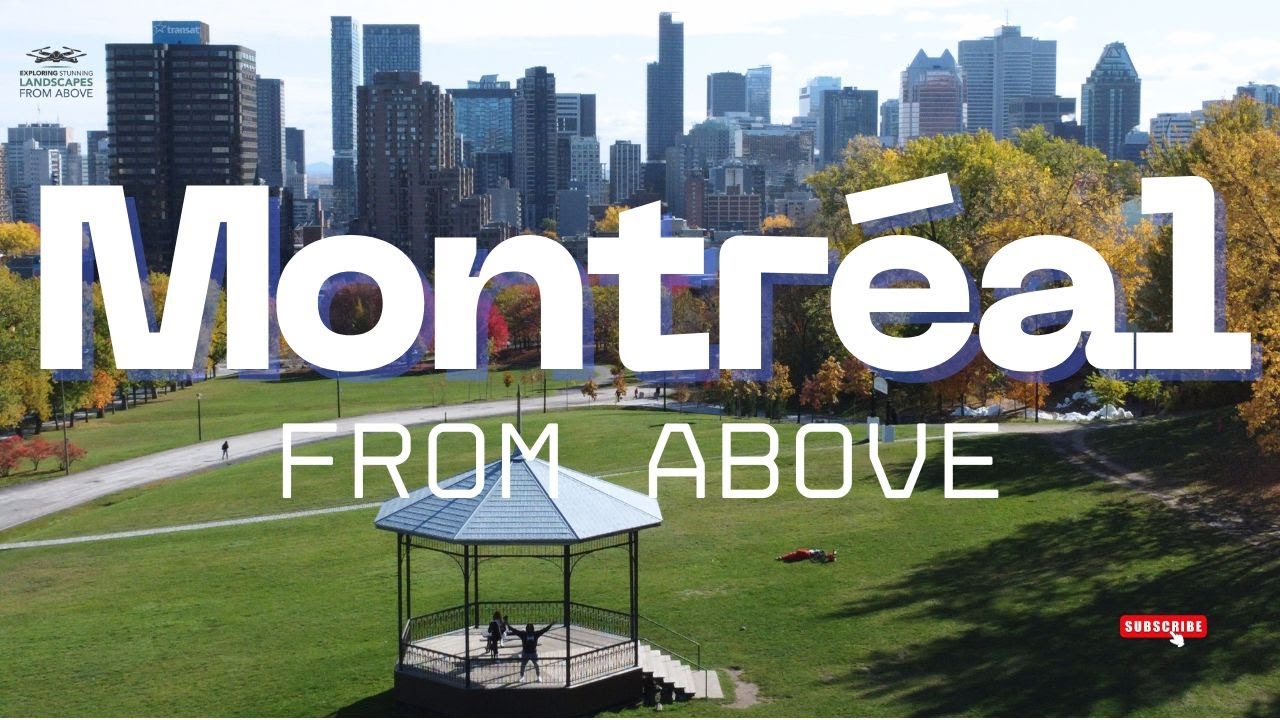 Montreal Downtown 4K Aerial Footage — Breathtaking Skyline Views #montreal #montrealaerial