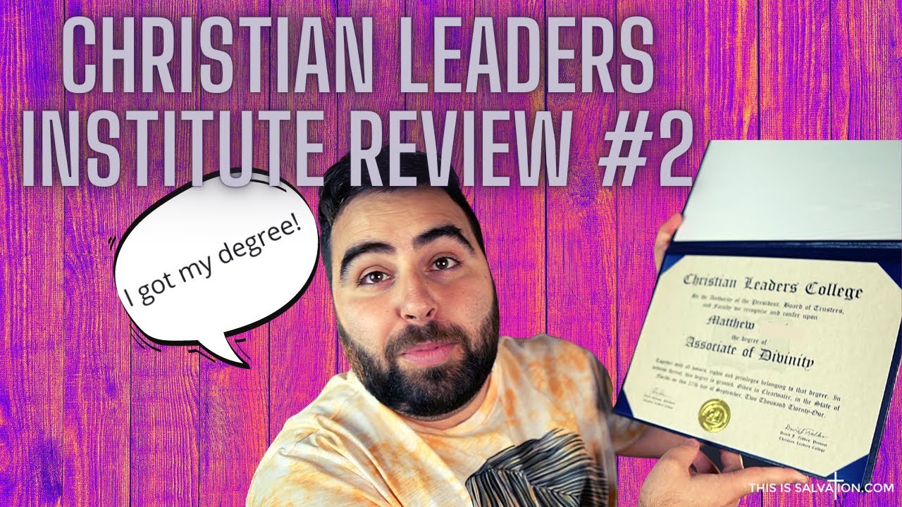 Christian Leaders Institute Review #2 - Unboxing My Degree!