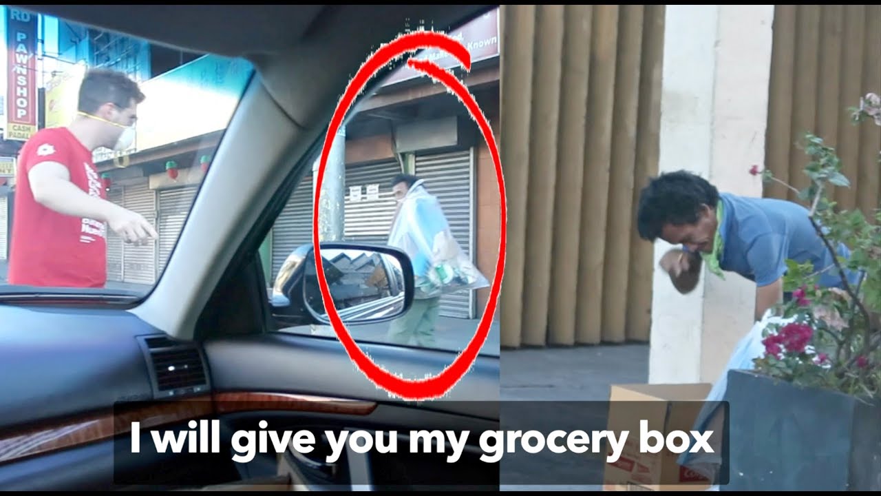 He Asked for 10 PESOS, I Gave Him My Groceries🙏 2 Weeks LOCKDOWN Philippines 🇵🇭