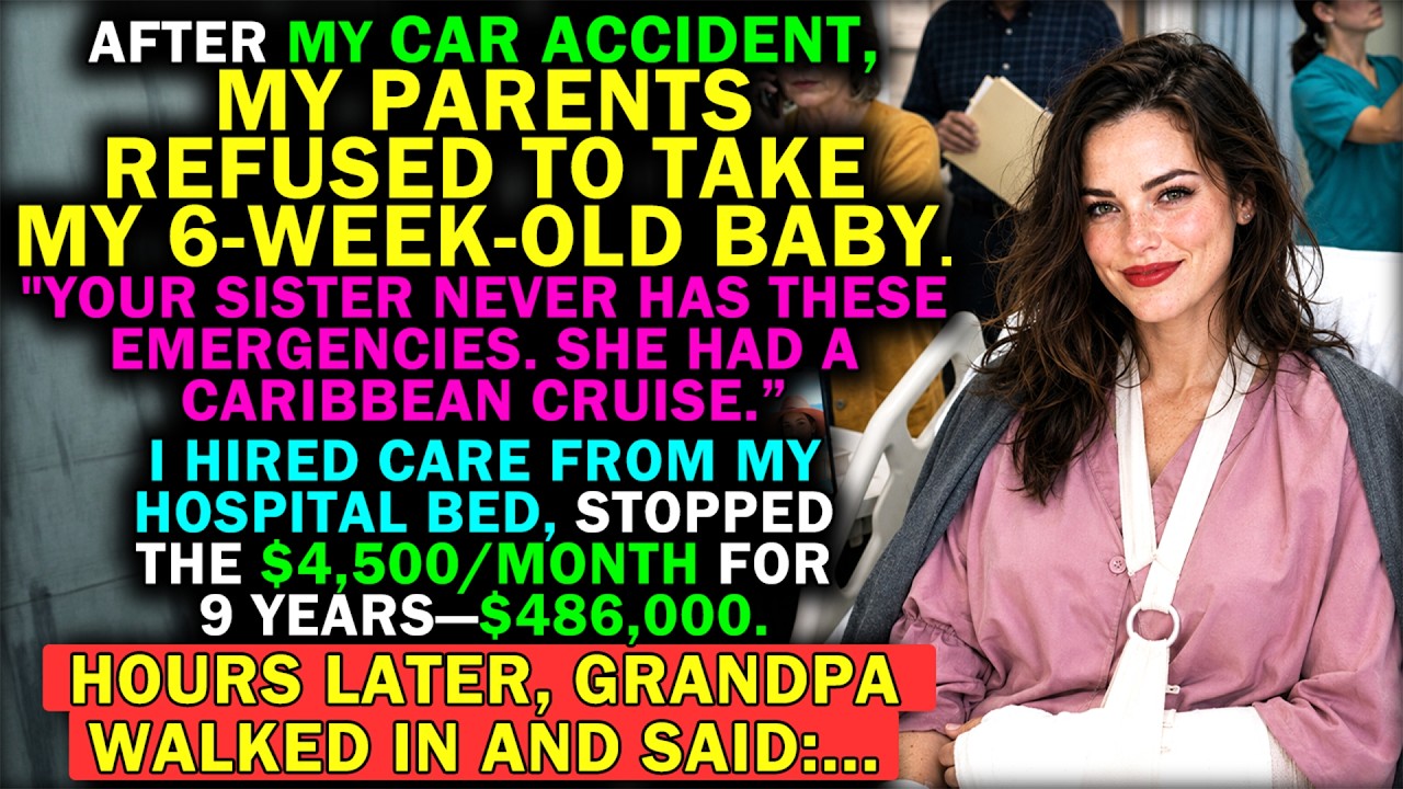 My Parents Refused My Newborn During My Car Accident &mdash; Hours Later Grandpa Walked In