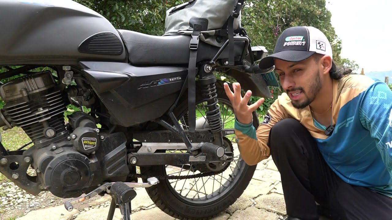 COMO TENSIONAR LA CADENA DE TU MOTO  - PARA ÑOÑOS
