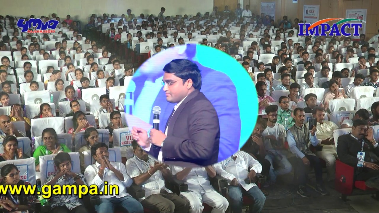 Become What you Want by Sridhar Babu IAS at   IMPACT 2018