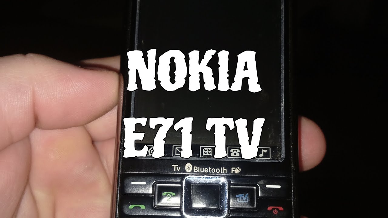 Обзор на китайскую Nokia E71 TV