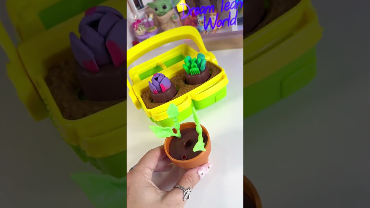 Playdoh Blooming Flowers #playdoh #asmr #flowers