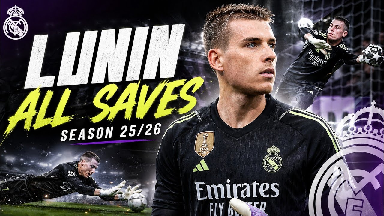 Andrey Lunin best save 25/26 season 