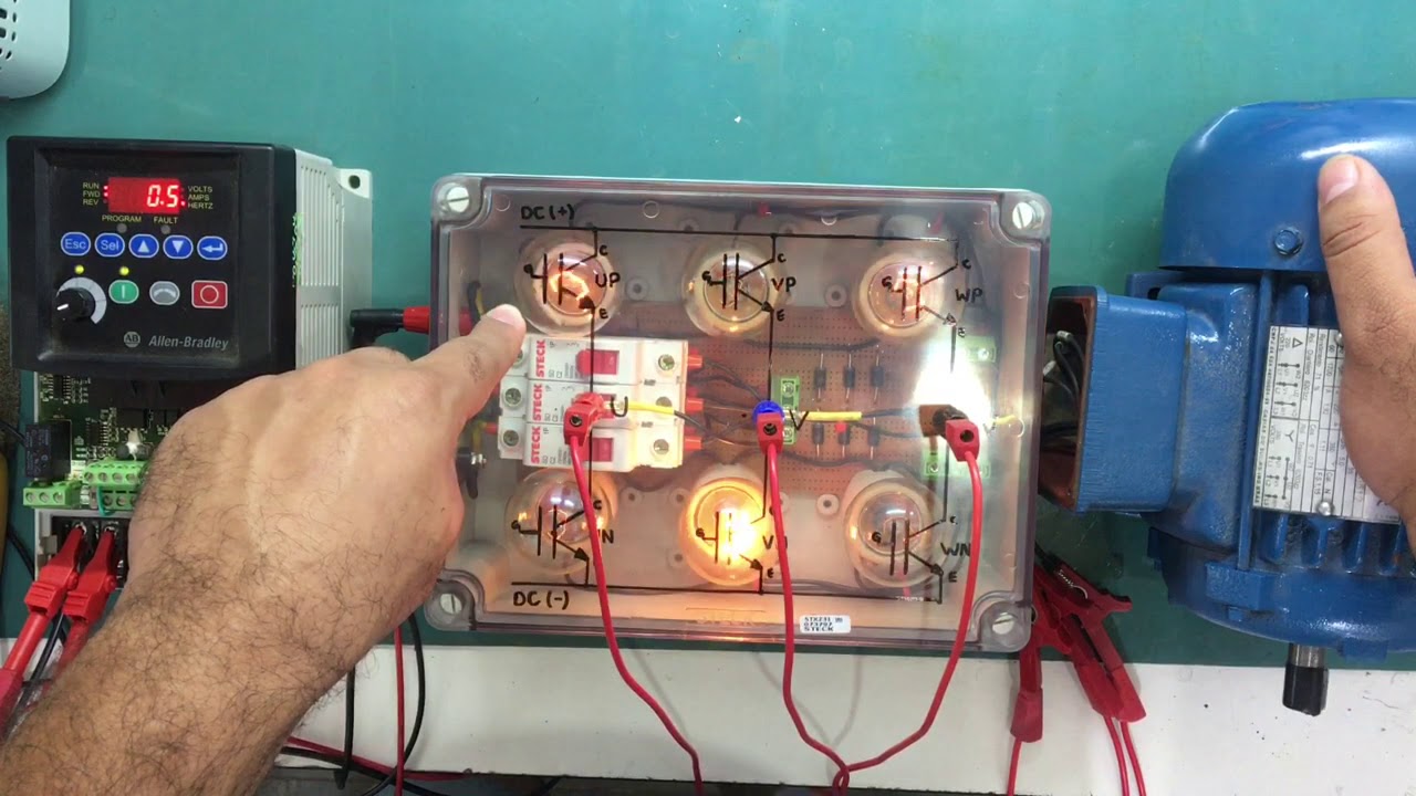 Testbox p/ Inversores de Frequência: Diagnósticos