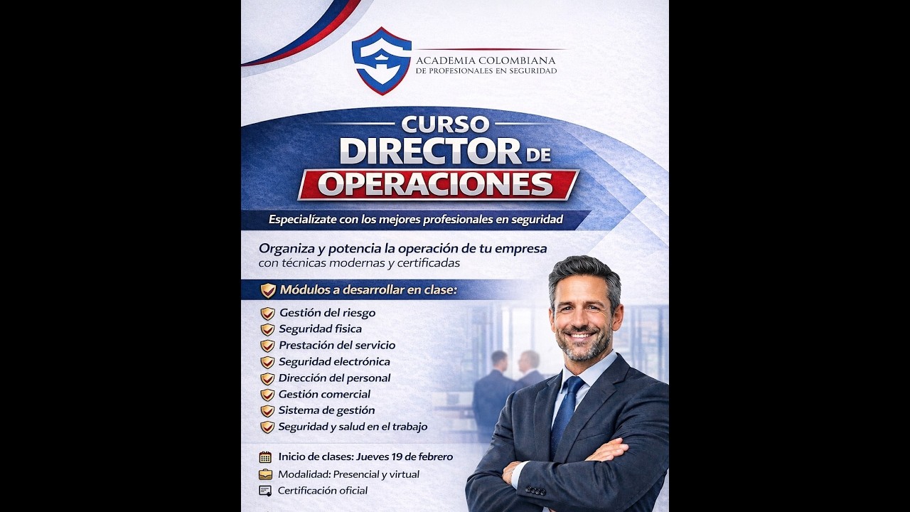 Curso para Directores de Operación 4ta Clase