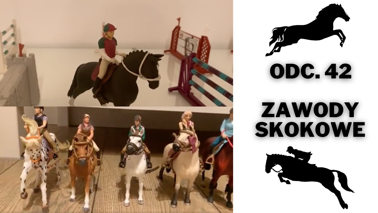 Serial schleich: Przygody w Stadninie Nadziei odc.42 - Zawody skokowe 🐎🏆