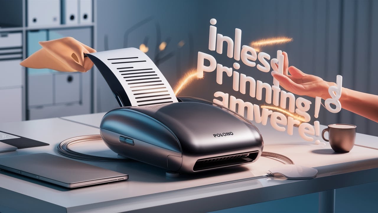 Best Budget Wireless Printer for Travel & Work in 2025 &ndash; No Ink Needed