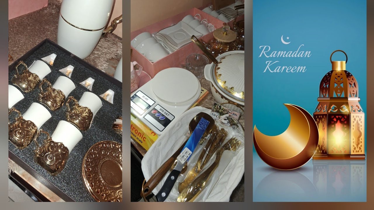 دائما مع تحضيرات رمضان مشترياتي من الأواني المنزلية لشهر #bonnecuisineرمضان 🌙مع الاسعار  