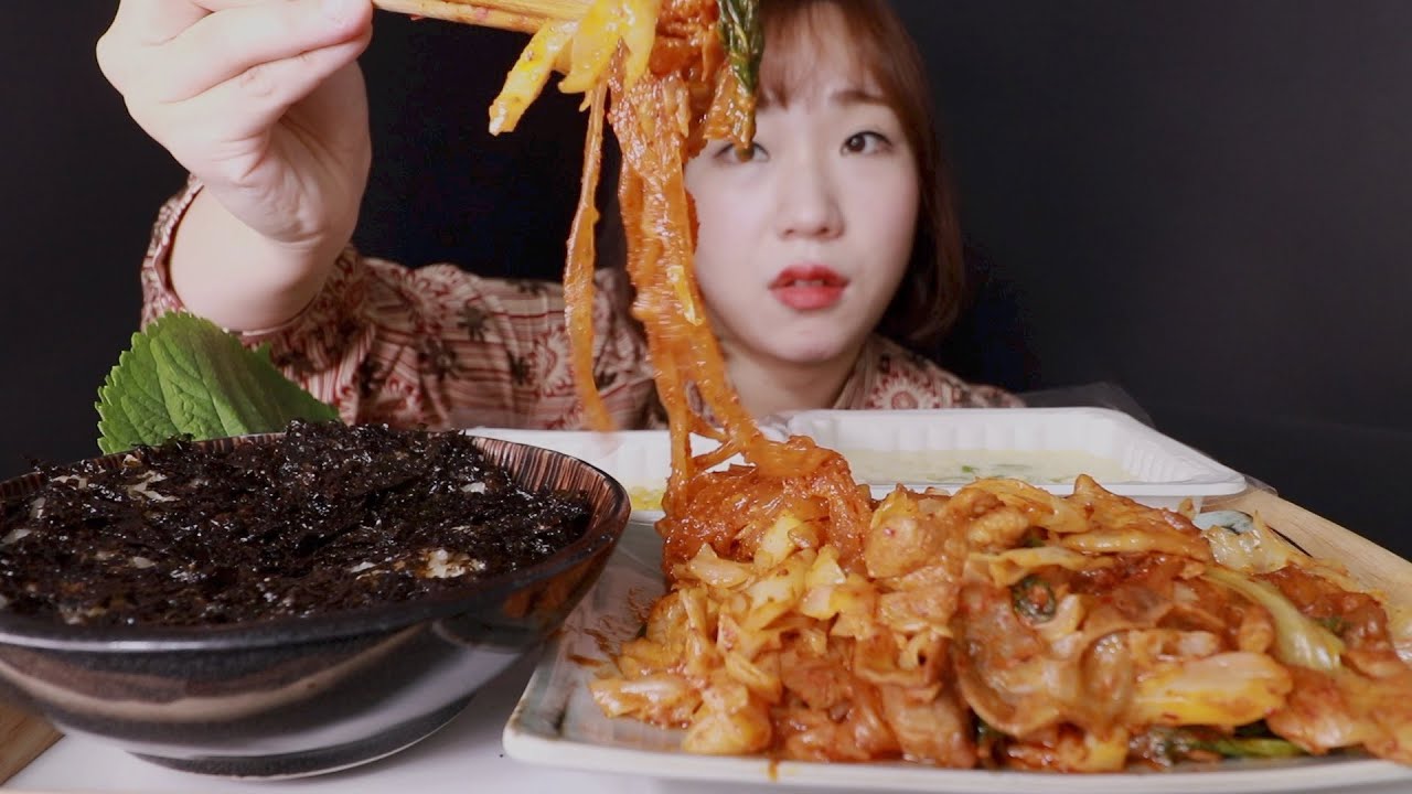수다 먹방 ASMRㅣ야채곱창과 복숭아 소다ㅣ나의 도전에 죄책감을 가지지 말것