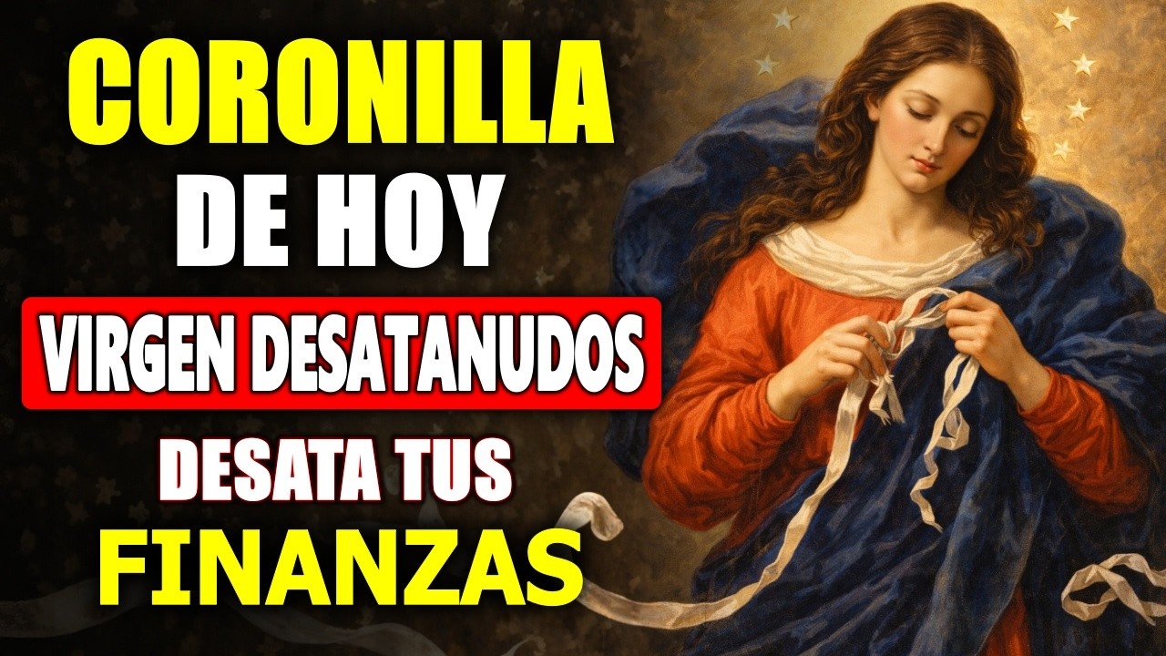 🪢 DESATA TUS FINANZAS 🙏 Coronilla a la Virgen Desatanudos para romper Bloqueos