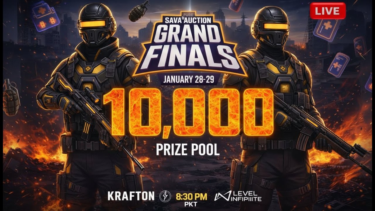 [GRAND FINAL] 10K PRIZE POOL TOURNAMENT ON LIVE SEASON 1 |SAVA GAMING #tournament #live #pubg