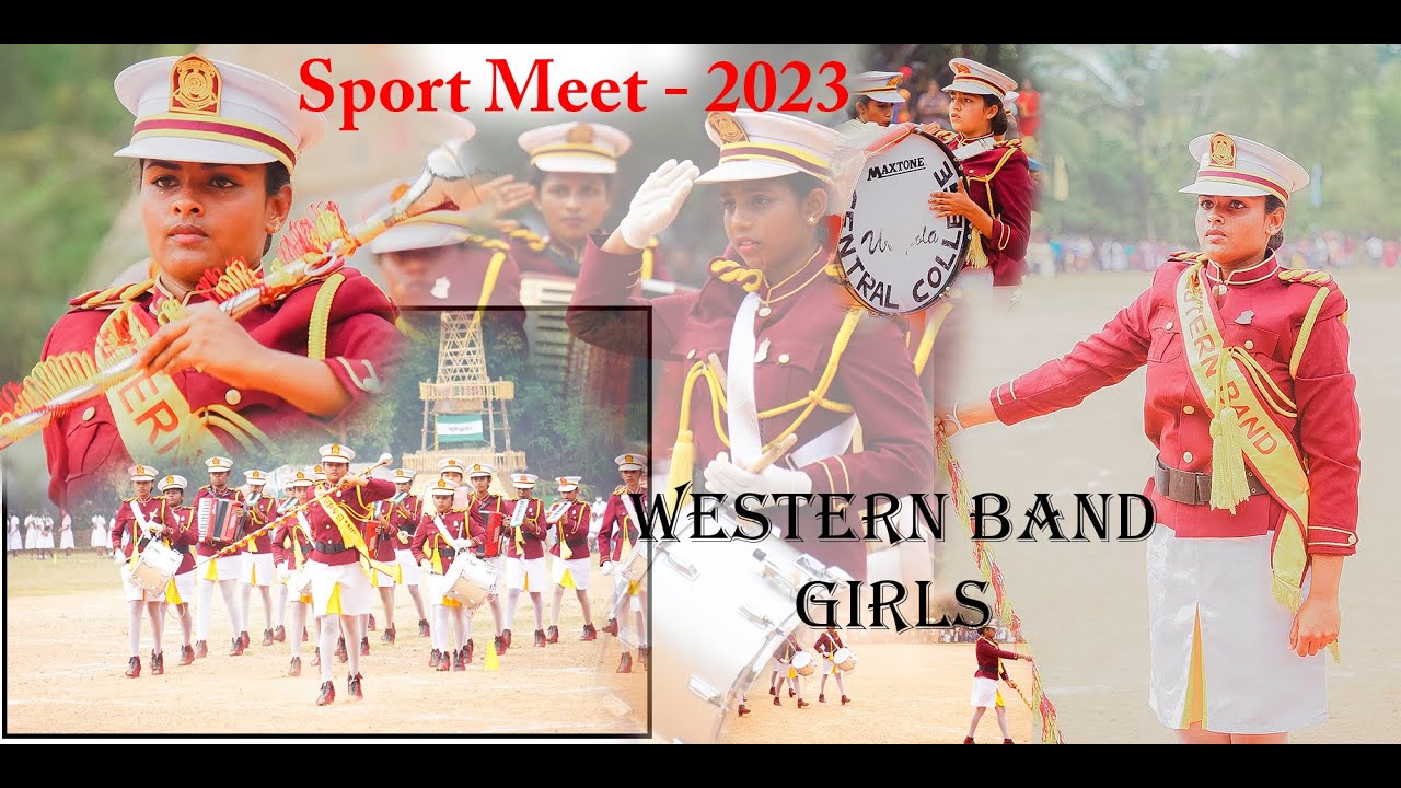 Western Band - Girls - Urapola National School - Sport Meet 2023