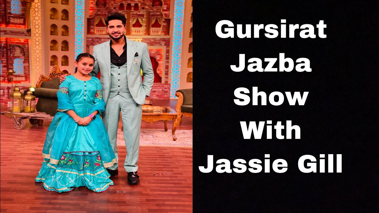 Gursirat’s performance | jazba show | zee punjabi | jassi gill | Vlog 48
