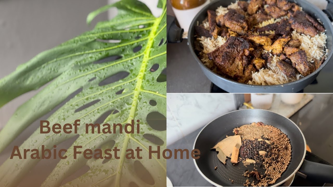 Arabic Mandi with a Beefy Twist | Easy & Flavorful Recipe!🥩🔥