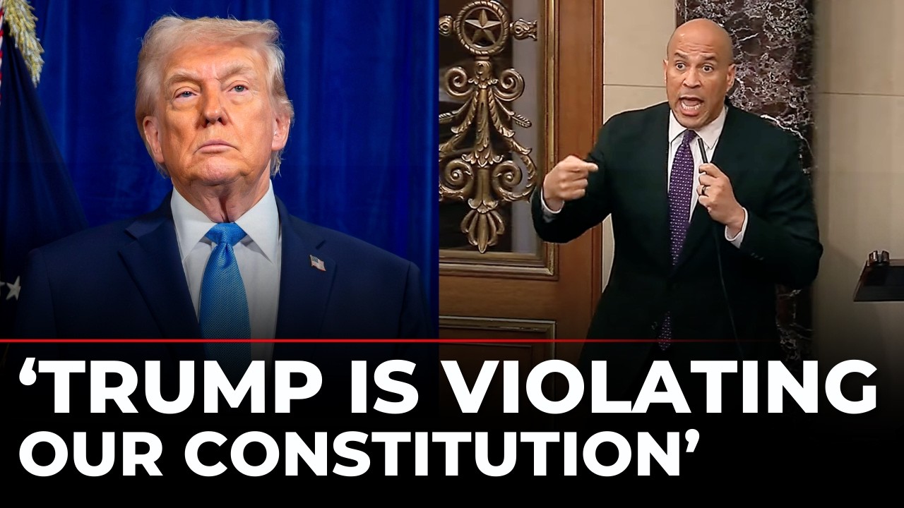 US Senate LIVE: Booker Sounds Alarm on Trump’s Abuse of Power, Warns of Constitutional Crisis | USA