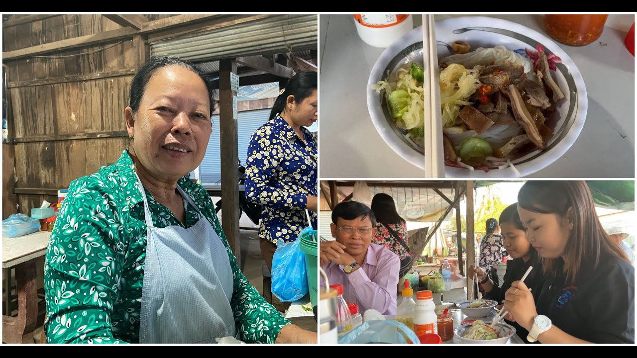 នំបញ្ចុកផាកឡូវរបស់អ្នកស្រី ជៀវលីង លក់ដាច់ខ្លាំង ថ្ងៃខ្លះអស់នំបញ្ចុក៥០គីឡូក្រាមឯណោះ