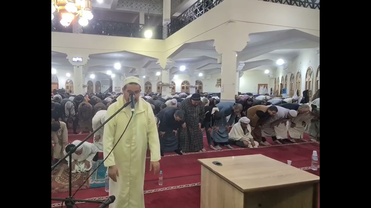 صلاة الشفع والوتر مع الامام امحمد قسمية بمسجد الامام البخاري الجلفة  في شهر رمضان 2026