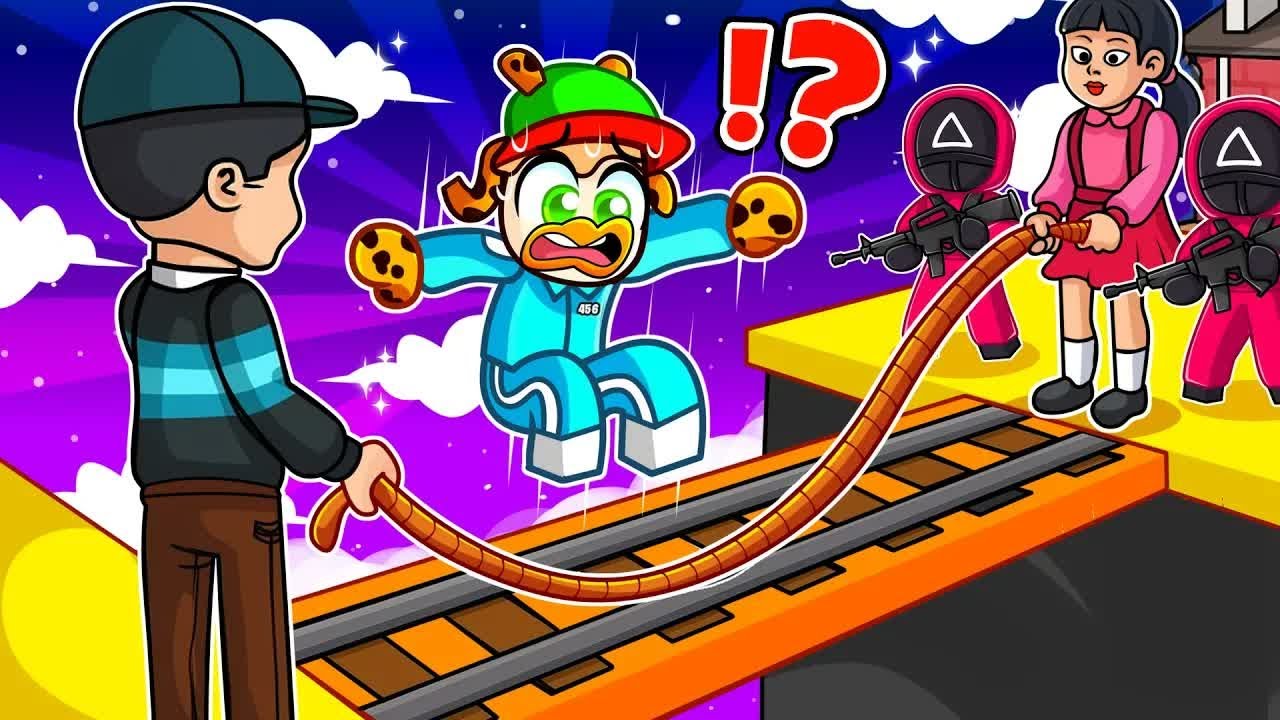 Prøver Squid Games i Roblox! for første gang 💥
