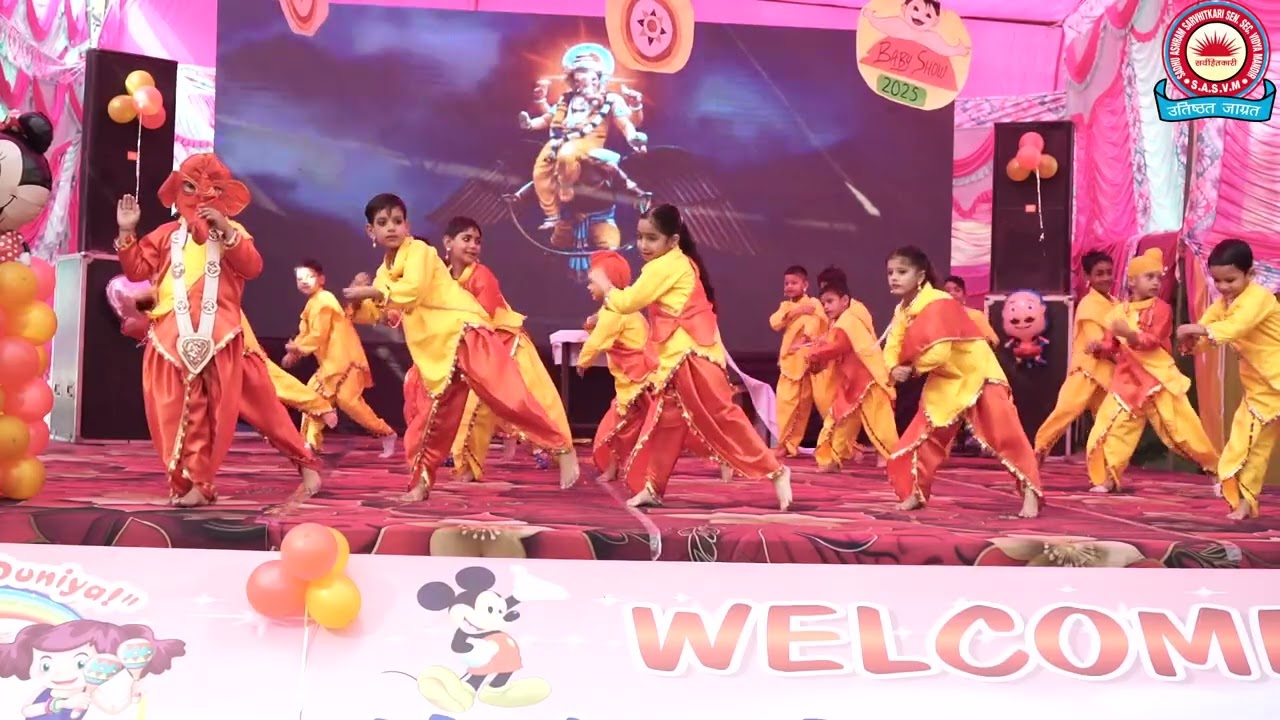 GANESH VANDANA! THE KID’S TALENT HUNT! SASVM! SADHU ASHRAM SARVHITKARI SEN SEC VIDYA MANDIR