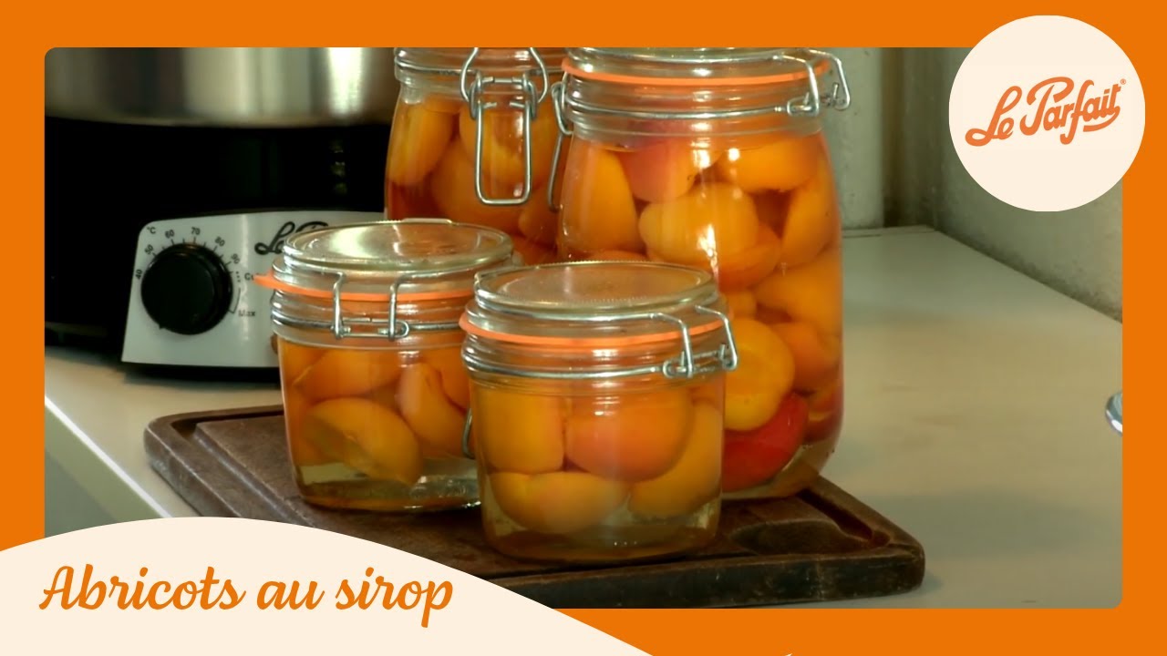 Recette abricots au sirop