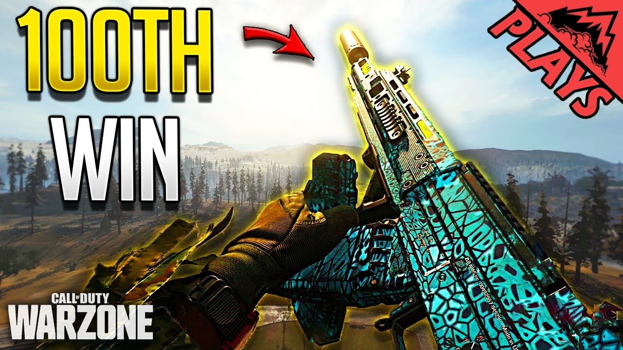 This is what my 100th WIN looked like - Warzone Battle Royale