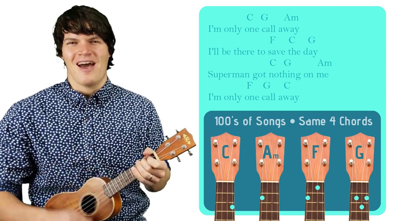 One Call Away - Charlie Puth | Easy Ukulele Tutorial & Cover (79)