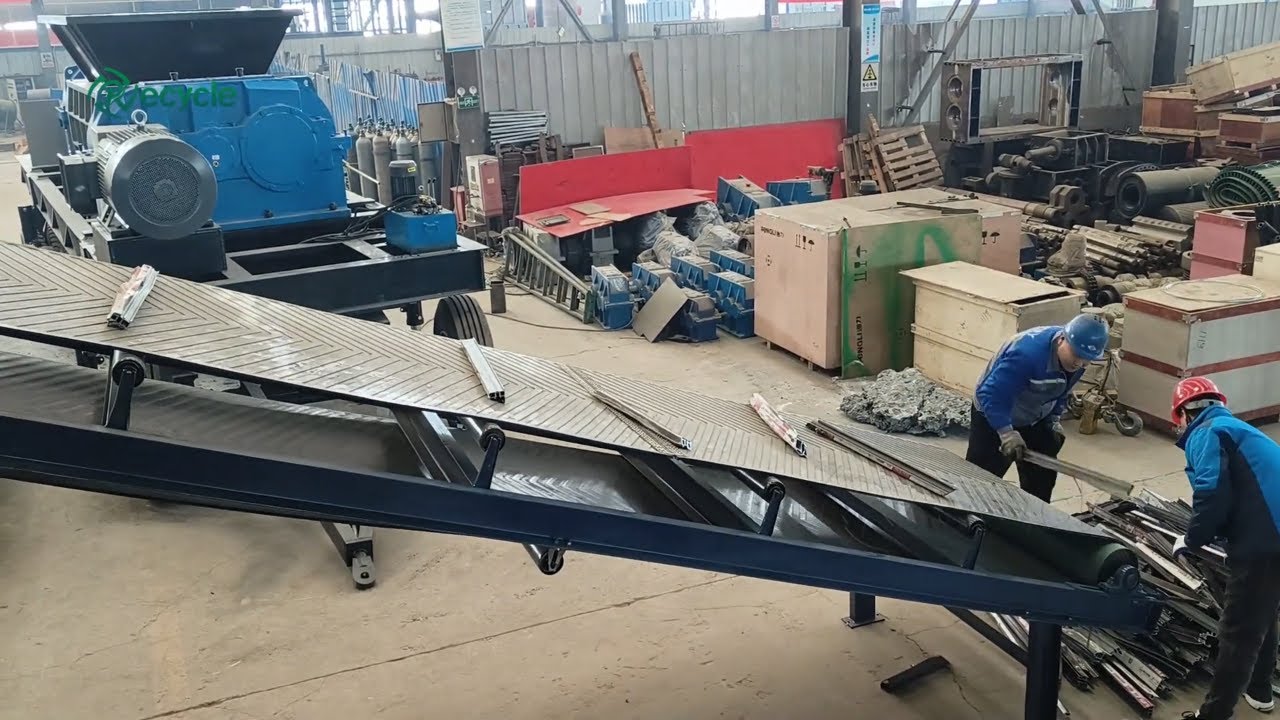 Aluminum Extrusion Scrap Shredding Machine | Scrap Aluminum Shredder