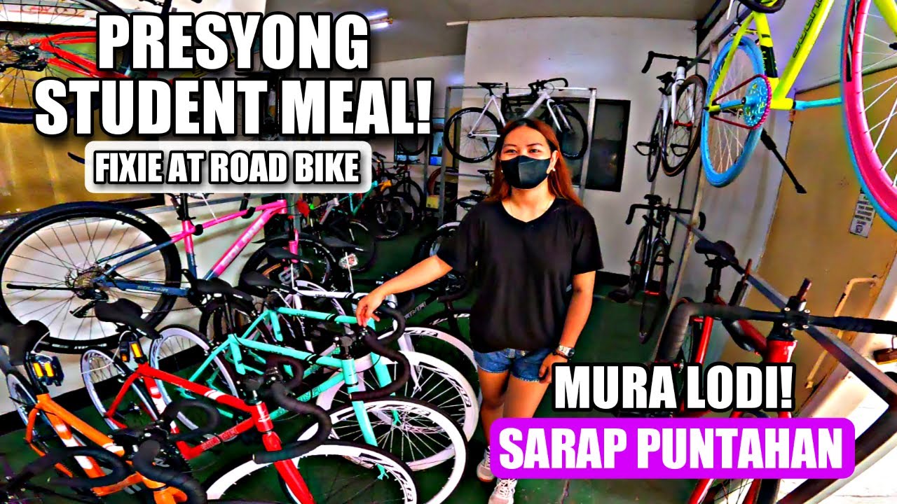 MURA LODI! ROAD BIKE  AT FIXIE PRESYONG STUDENT MEAL SARAP PUNTAHAN!