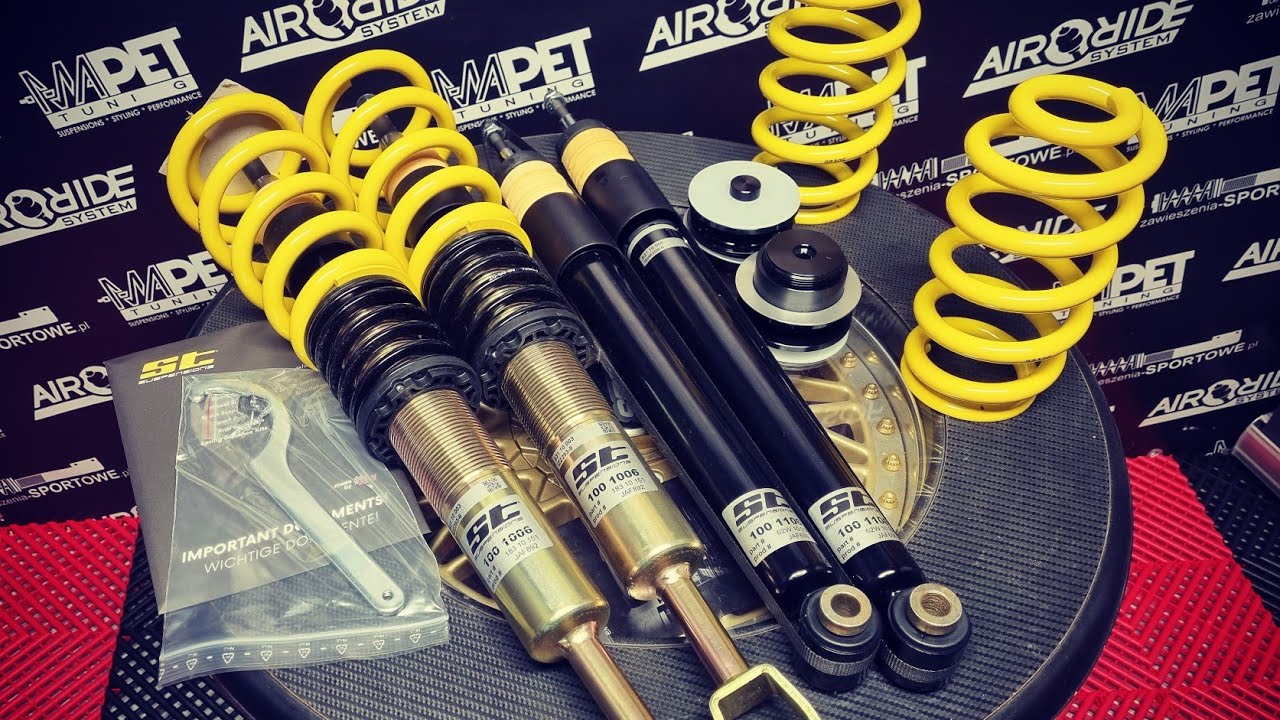 Gwint - Zawieszenie Gwintowane ST XA by KW - Audi A4 B6 B7 - MAPET-TUNING UNBOXING