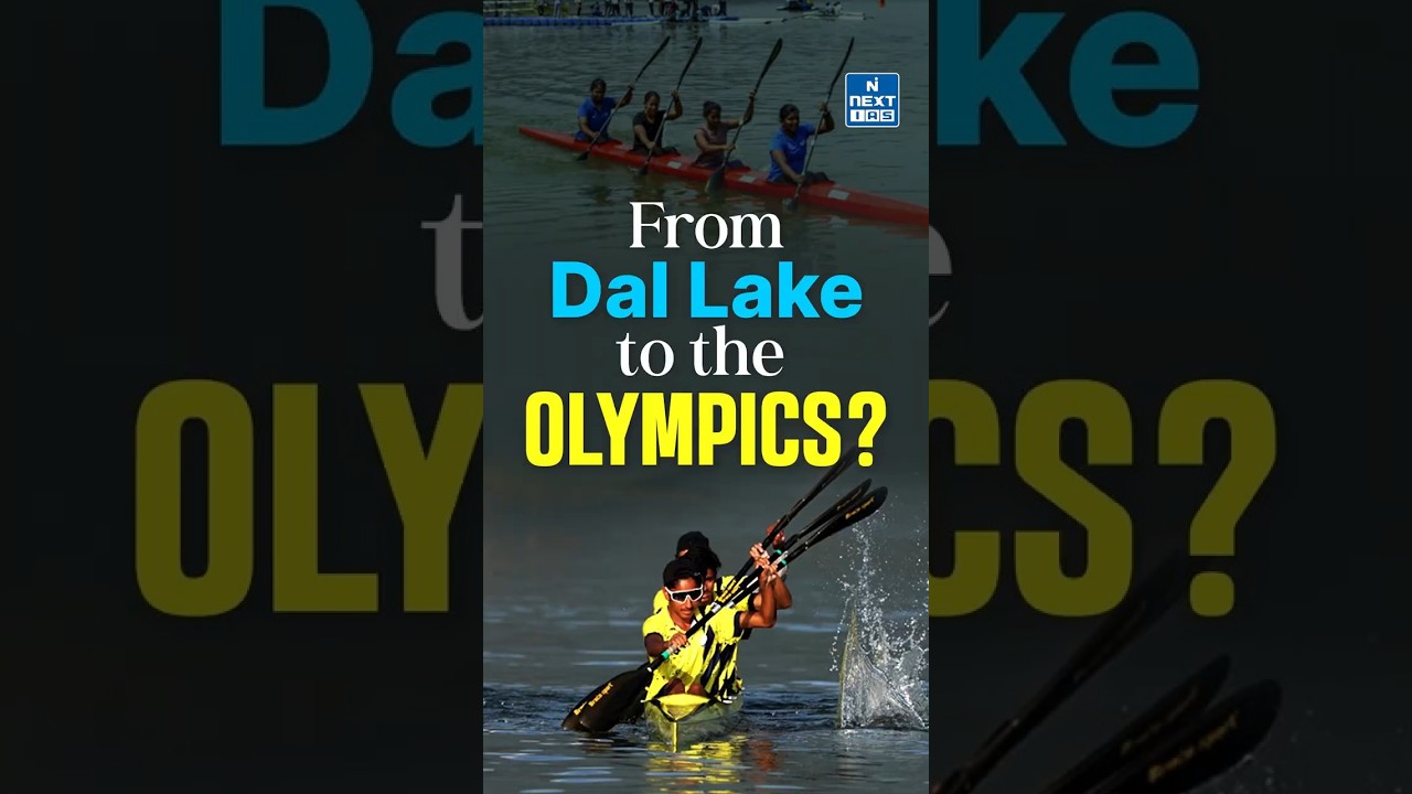 Khelo India Water Sports Festival Dal Lake 2025 | NEXT IAS
