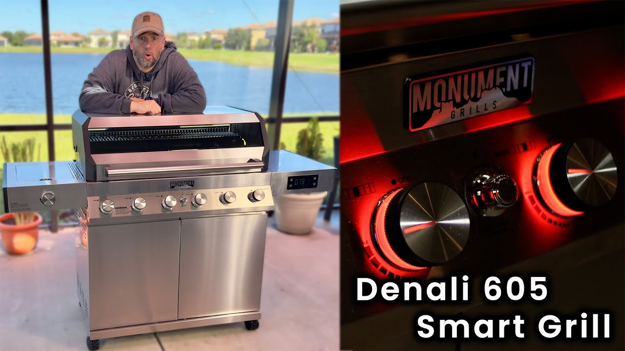 Is the Denali 605 Smart Grill Smart Grill SMARTER Than Dad? Unbox & First Cook