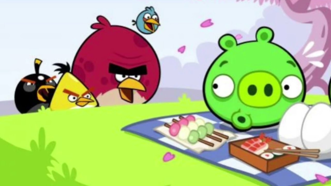Cherry Blossom - Angry Birds Seasons (slowed + reverb)