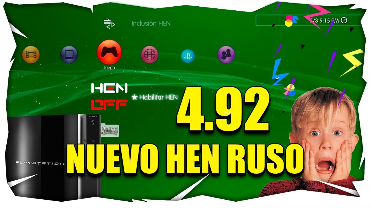 NUEVO HEN RUSO 4 92 PARA PS3