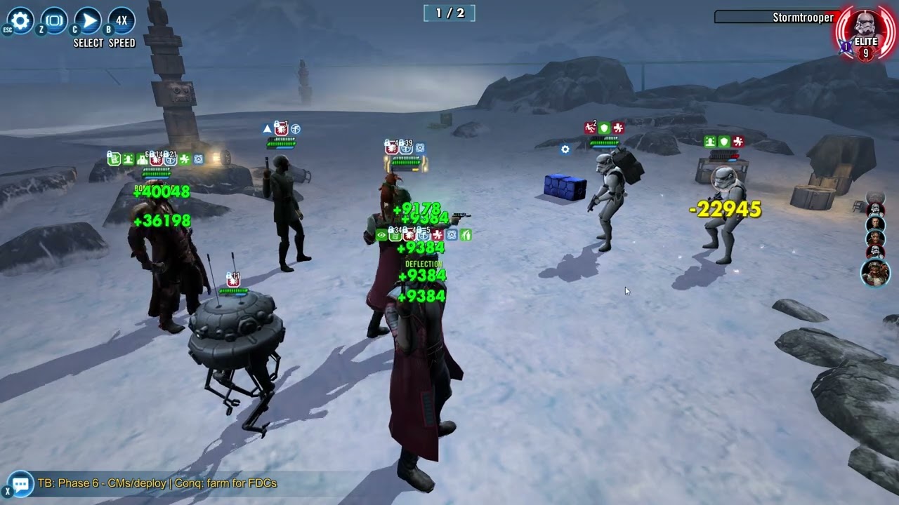 [Gameplay] Swgoh ROTE Vandor vs Officer - PKHO oVane 2/2