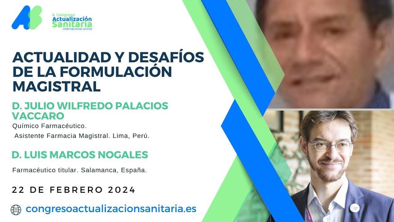 DIRECTO   Actualidad y desafíos de la formulación magistral
