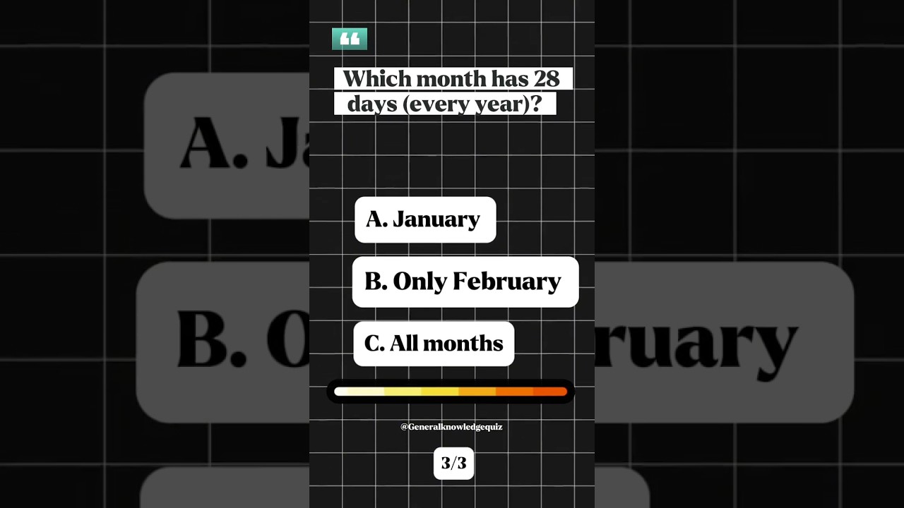Only 1% Can Pass This Quiz! 🤯 | General Knowledge Test #Shorts #QuizChallenge #TriviaTime