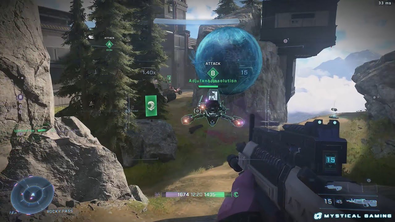 Halo Infinite - Big Team Battle Sentry Defense - Highpower (XBOX SERIES X)