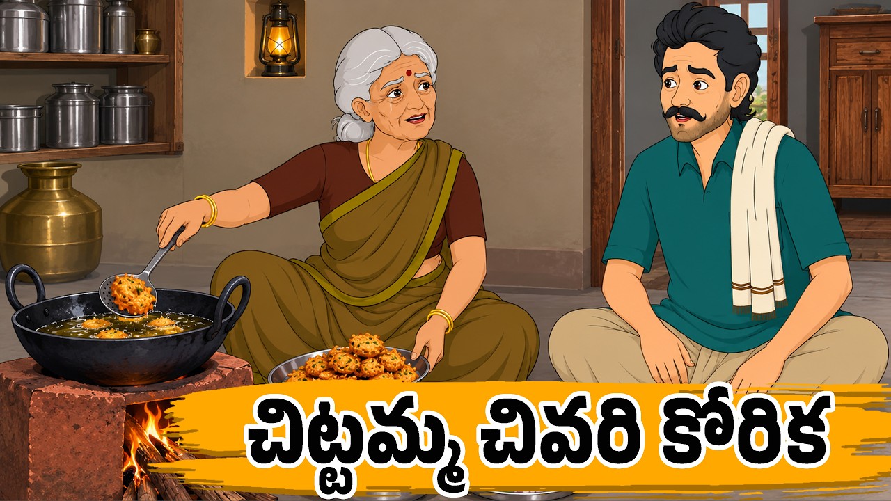 చిట్టమ్మ చివరి కోరిక | Stories in Telugu - Moral Stories in Telugu - Neethi Kathalu Telugu |